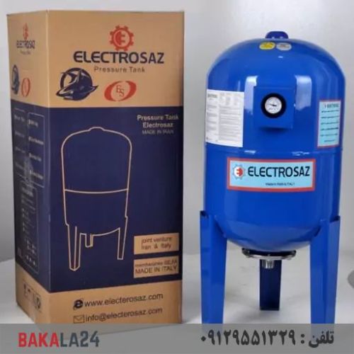 منبع تحت فشار الکتروساز 100 لیتری درجه دار ایرونت دار