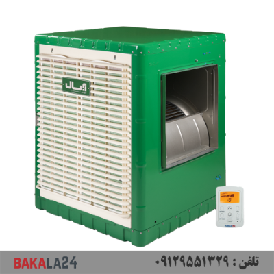 کولر آبی پشت بامی سلولزی کم مصرف با موتور BLDC مدل AC/DC80C