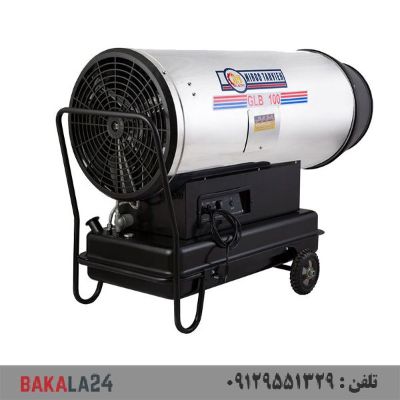 جت هیتر گازوئیلی باکدار نیرو تهویه البرز مدل GLB-100