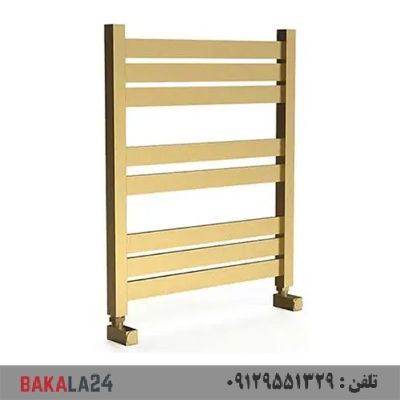 حوله خشک‌ کن استیل رویال مدل 12 لول طلایی