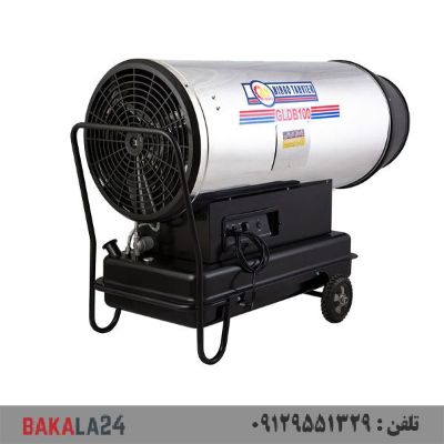 جت هیتر دوگانه سوز باک دار نیرو تهویه البرز مدل GLDB-100
