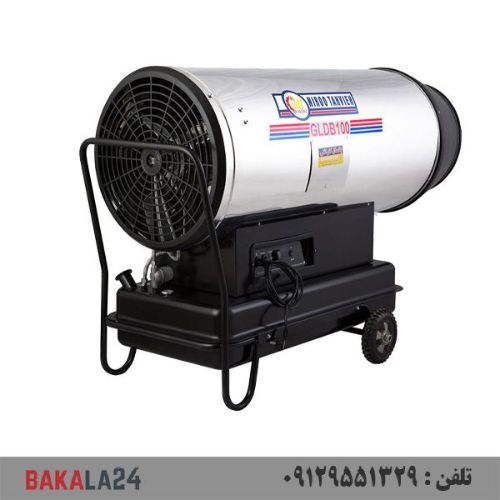 جت هیتر دوگانه سوز باک دار نیرو تهویه البرز مدل GLDB-100