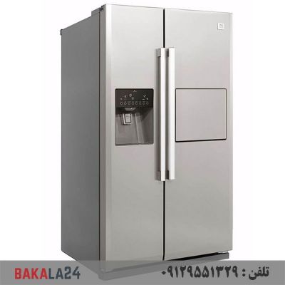 یخچال فریزر ساید بای ساید دوو DES-2760SS استیل