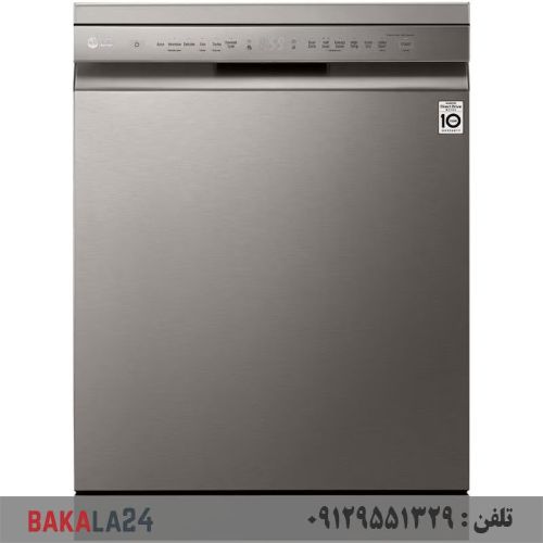 ماشین ظرفشویی ال جی 14 نفره مدل 512 رنگ استیل (DFB512FP)