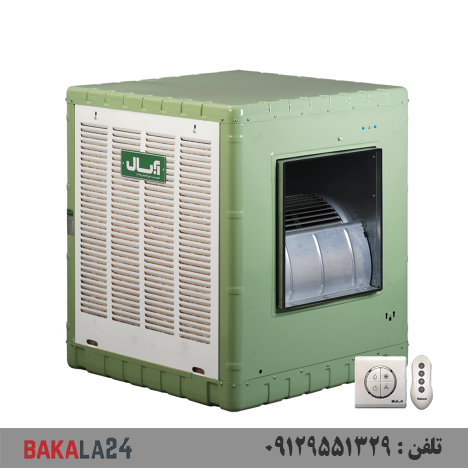 کولر آبی پشت بامی (مجهز به کلید الکترونیک و ریموت) مدل AC55R