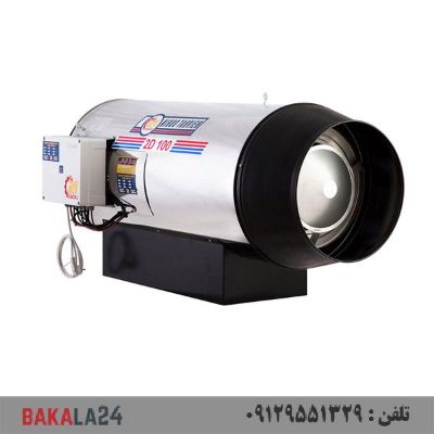 جت هیتر دوگانه سوز دو موتوره نیرو تهویه البرز مدل 2D-100