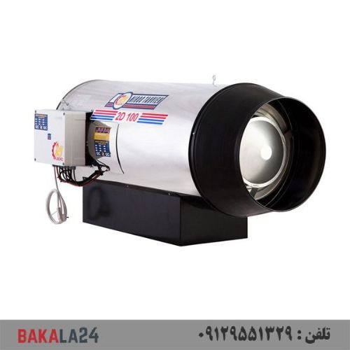 جت هیتر دوگانه سوز دو موتوره نیرو تهویه البرز مدل 2D-100